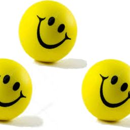 3 PCS Smiley Ball OR Smiley Squeeze Ball OR Soft Stress Relief Ball- 7 cm-image-58