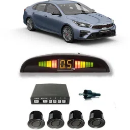 PKNB1496 Black Car Reverse Parking Sensor with LED Display 4 Sensor PKNB1496 Parking Sensor-image-1