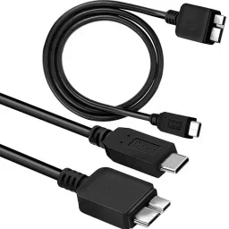 jihaan External Hard Drive Cable, Micro USB 3.0 Cable External Hard Drive Cord Type 2.5 inch usb type c cable-41