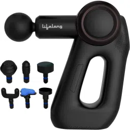RLN Lifeloing LLGM81 Gun Massager For Full Body Pain Relief Neck|Shoulder|Back|Foot Massager-image-57
