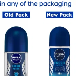 nivea Fresh Active Roll-On (25ml Each) - Long-Lasting Odor Protection for All-Day Deodorant Roll-on-For Men image 5