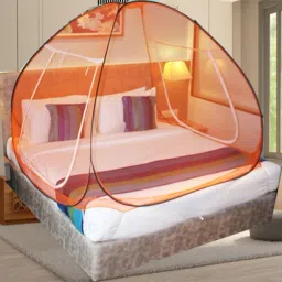 Polyester Infants Washable YELLOW machhardani double bed 8x8 cotton mosquito net for bed machardani tent d Mosquito Net-17