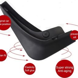 starleo Front Mud Guard, Rear Mud Guard For Renault Kwid NA image 3