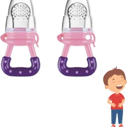 SST Sales Baby Food And Fruit Nibbler & Pacifier Teether BPA Free Nibbler TH463 Feeder-image-2