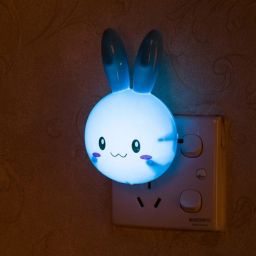 Rabbit LED Night Lamp Plug in Lamp Wall Socket Night Light Home Decoration Night Lamp-10