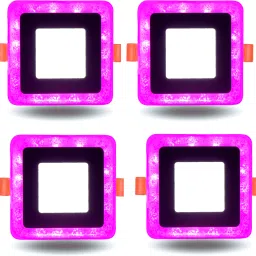 D'MAK JellY '8 watt Square Side Pink 4D Led panel light Recessed Ceiling Lamp-image-11