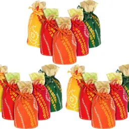 Women Red, Green Potli-image-97