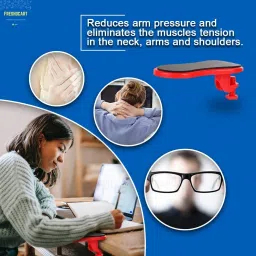 FreshDcart Arm Rest Pad, Arm Wrist Rests Hand Shoulder Protect Adjustable arm Support Combo Set image 4