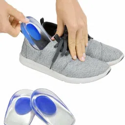 Silicon Gel Heel Cup for Moisturise & Heal Dry Cracked Heels Support (Pack of 4) Heel Support-image-56