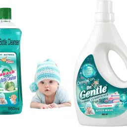 Softener for baby clothes With Baby Feeding Bottle Cleanser-image-9