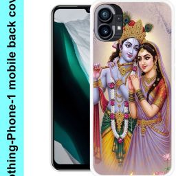 Back Cover for CMF by Nothing Phone 1, Radhakrishn,Krishna Radhe Krishna mobile cover-image-14