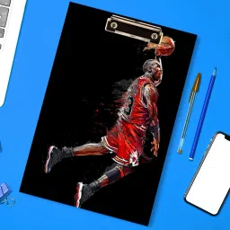 Volley ball player Reprint Clip Board Exam Pad (14x9.5 Inches)-30