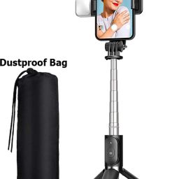 POZUB Selfie Stick Tripod +Fill Light Shutter Remote Control Gimbal Photography Stand Tripod, Monopod, Monopod Kit, Tripod Ball Head, Tripod Bracket, Tripod Clamp, Tripod Kit-18