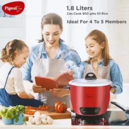pigeon Ruby single Pot (With ss Lid) Electric Rice Cooker image 5