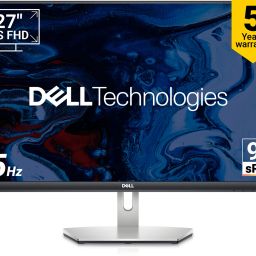 DELL S Series 68.58 cm (27 inch) Full HD IPS Panel with 5-Years warranty, 99% sRGB, Low Blue Light technology,HDMI x2, Tilt adjustment, Contrast Ratio 1000:1, 300 nits Brightness, Display Manager, 3-sided Bezel-less Monitor (S2721HNM / S2721HN)-20