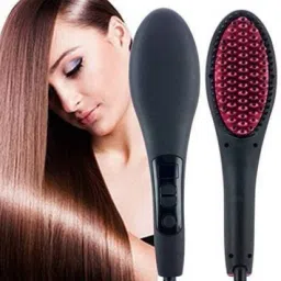 TRISHA MART Digital Electric Comb Heating Detangling Brush Simply Straight Hair Straightener Hair Straightener-image-65