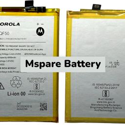 Mspare Mobile Battery For Motorola Moto E4 Plus | Model QF50 {5000mAH}-picture-4