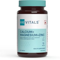 HK Vitals Calcium Magnesium & Zinc Tablets with Vitamin D3, For Bone Health-4