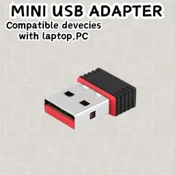 GUGGU (Wi-Fi Receiver) with Multi-Device Connectivity For All Pc System and LaptopG301 USB Adapter-image-101