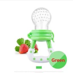 Fruit/Food Feeder/Pacifier/Nibbler with Silicon Mesh Teether and Feeder-picture-12