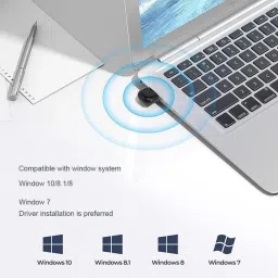 Bkc Bluetooth Dongle for PC, Computer, Laptop USB Adapter image 4