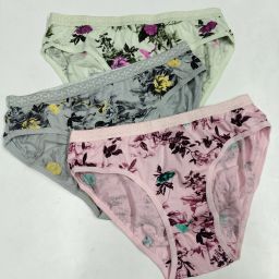 Pack of 3 Women Hipster White, Pink, Grey Panty-image-61