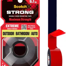 Extreme Double Sided Tape Holds 6.7Kg Works On Uneven Surfaces, Weather Resistant Double-sided Tape (Manual)-16