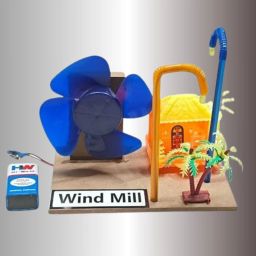 Working Model Wind Mill Science Project Kit Street Light for School-image-89