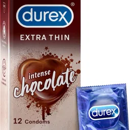 Chocolate Flavoured Condoms - 12 Count Condom-23