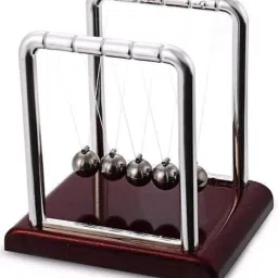 Newton Cradle Pendulum - Small Perpetual Motion Toy-Desk Decor for Office & Home-picture-20