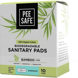 pee safe Organic Cotton Ultra Thin Biodegradable Overnight Sanitary Pad-picture-13