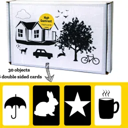 ekdali Black and White Flashcards for Infants: Enhance Early Learning image 2