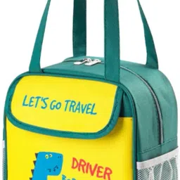 Cute Bear Printed Insulated Lunch Box Bag Portable Leakproof Thermal Tote Bag Waterproof Lunch Bag-picture-5