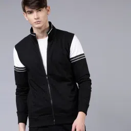 Men Full Sleeve Color Block Sweatshirt-image-71
