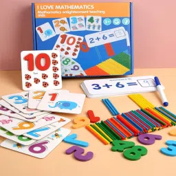 Mathematics Game Preschool Learning Toys Calculation Matching Puzzles-image-22
