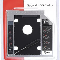 VOOCME Hard Drive Caddy Tray 12.7mm Universal SATA 2nd HDD HD SSD Enclosure Hard 2.5 inch Hard Drive Caddy Tray 12.7mm-5