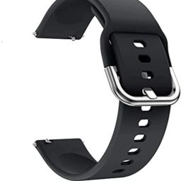 MOBISINGH MSH19BE0076BK 19MM Silicon Smart Watch Strap with Buckle Lock FOR BOAT STORM Smart Watch Strap-14