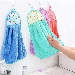HANGING HAND TOWELS Multicolor Cloth Napkins-image-60