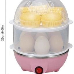 cibz Double Layer Electric Egg Boiler&Cooker(14 EGGS) Double Layer Electric Egg Boiler Egg Cooker image 3