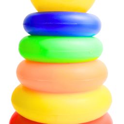 6 Rings Multi-Colour baby Kids Toys | Colorful Toddler Activity Toys Set Of 1-image-80