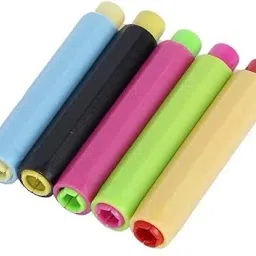 (Pack of 4)Multicolor Chalk Holder For Teacher chalk holder Adjustable Chalk Clip-image-7