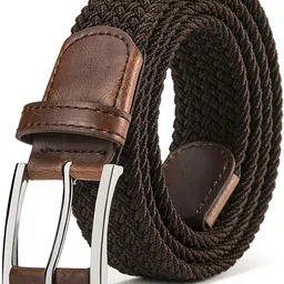 zoro Men & Women Casual, Party, Party Brown Canvas Belt-picture-30