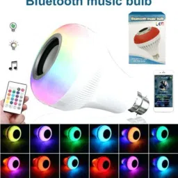 Clairbell G2_Bulb speaker Smart LED Bulb with Bluetooth Speaker, 12W 10 W Bluetooth Laptop/Desktop Speaker image 2