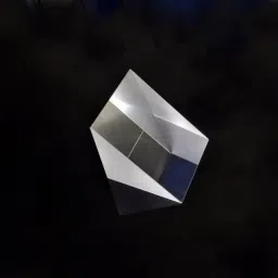 erhindia 1 Pc 50 x 50mm Right Angle Glass Prism for Science Lab Experiments, image 3