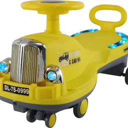 Glamour Ride On Swing Car for Kids 1-5 Years | Magic Car with Light & Music Rideons & Wagons Non Battery Operated Ride On-image-105