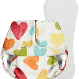 NewBorn UNO Cloth Diaper for Newborn Babies 0 to 6 months ( Baby Hearts )-image-18