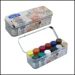 12 Acrylic Paint Shades (15ml Each) for Artists & Students-image-2