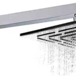 6x6 Super Heavy SS Ultra Slim Amaze Rain Shower Head With 12 Arm Fixed Mount-picture-25