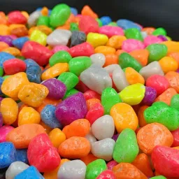 Decorative Multi-Color Stone Pebbles for Garden & Aquarium (5 Kg) Polished Asymmetrical Marble Pebbles-picture-22