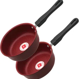 LAZYwindow Superior Quality Nonstick Frying Pan / Sauce Pan 17 cm diameter 1 L capacity-picture-18